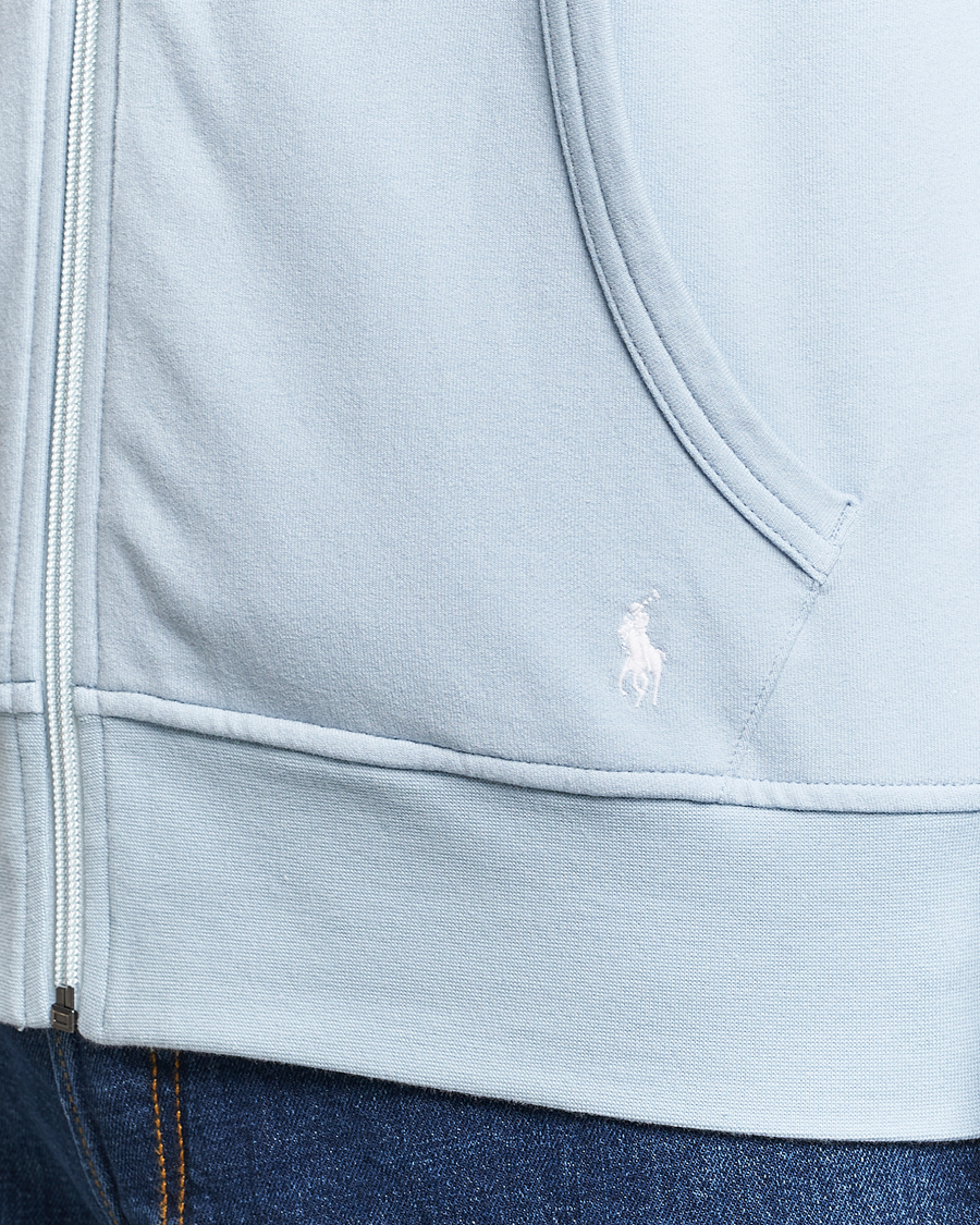 Herren | Pullover | Polo Ralph Lauren | Cotton Jersey Long Sleeve Hoodie Alpine Blue
