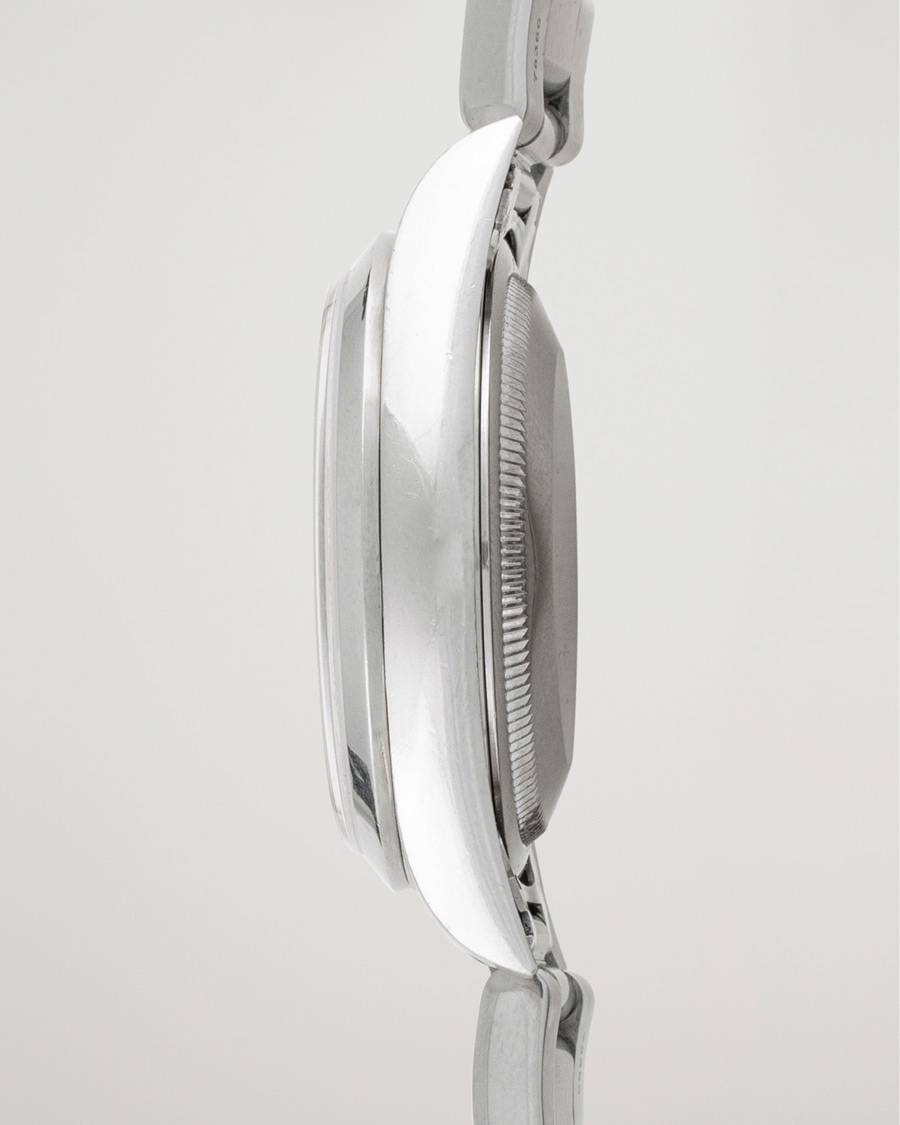 Herren | Rolex Pre-Owned Datejust 16200 Oyster Perpetual Steel White Silver | Rolex Pre-Owned | Datejust 16200 Oyster Perpetual Steel White Silver