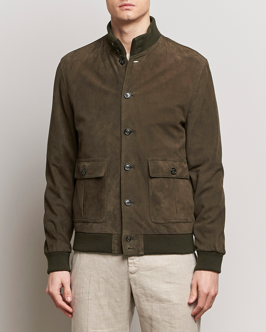 Herren | Jacken | Valstar | Valstarino Suede Jacket Muschio