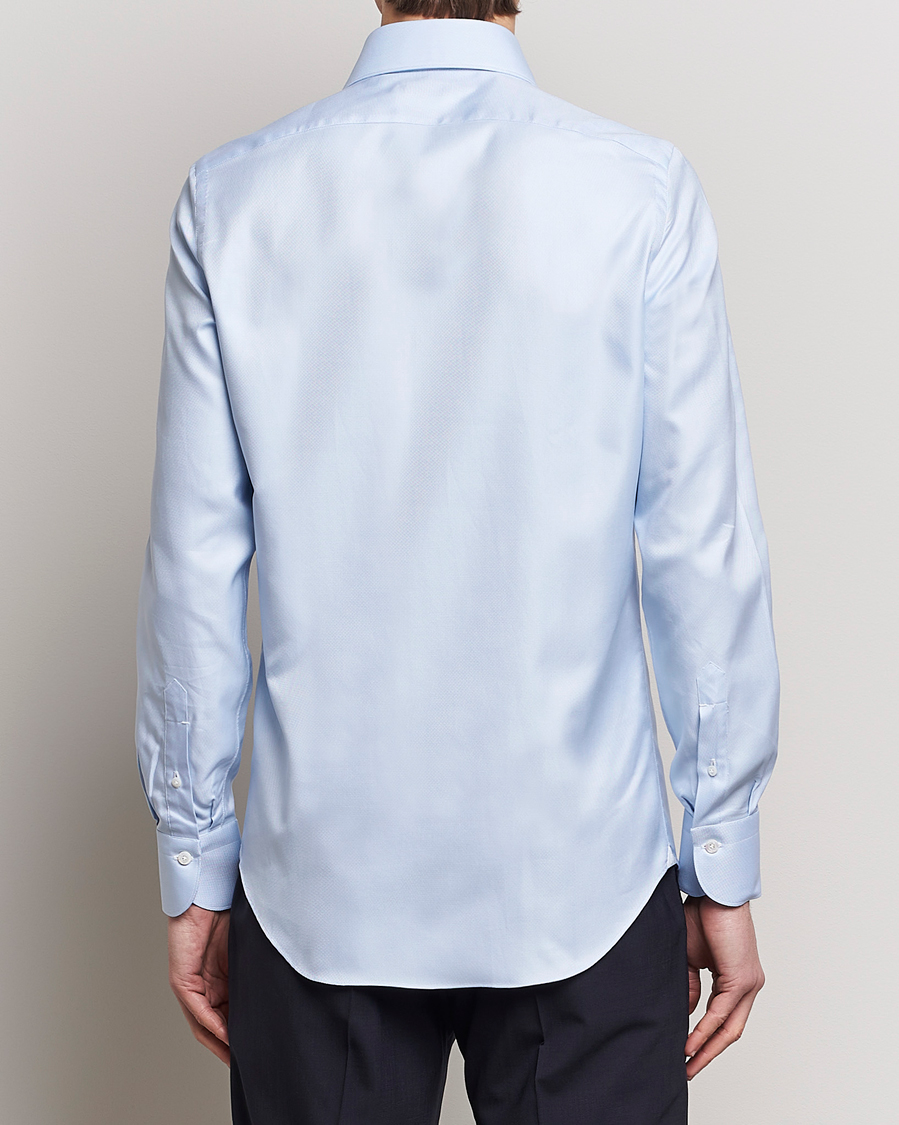 Herren | Hemden | Finamore Napoli | Milano Slim Royal Oxford Shirt Light Blue