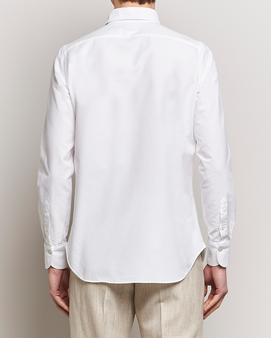 Herren | Hemden | Finamore Napoli | Gaeta Chambray Shirt White