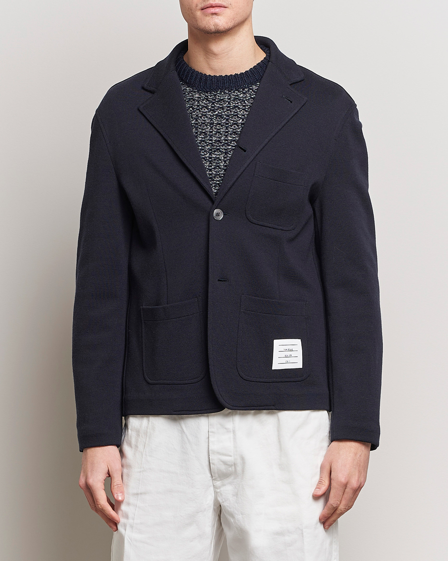 Herren | Sakkos | Thom Browne | Wool Sport Coat Navy