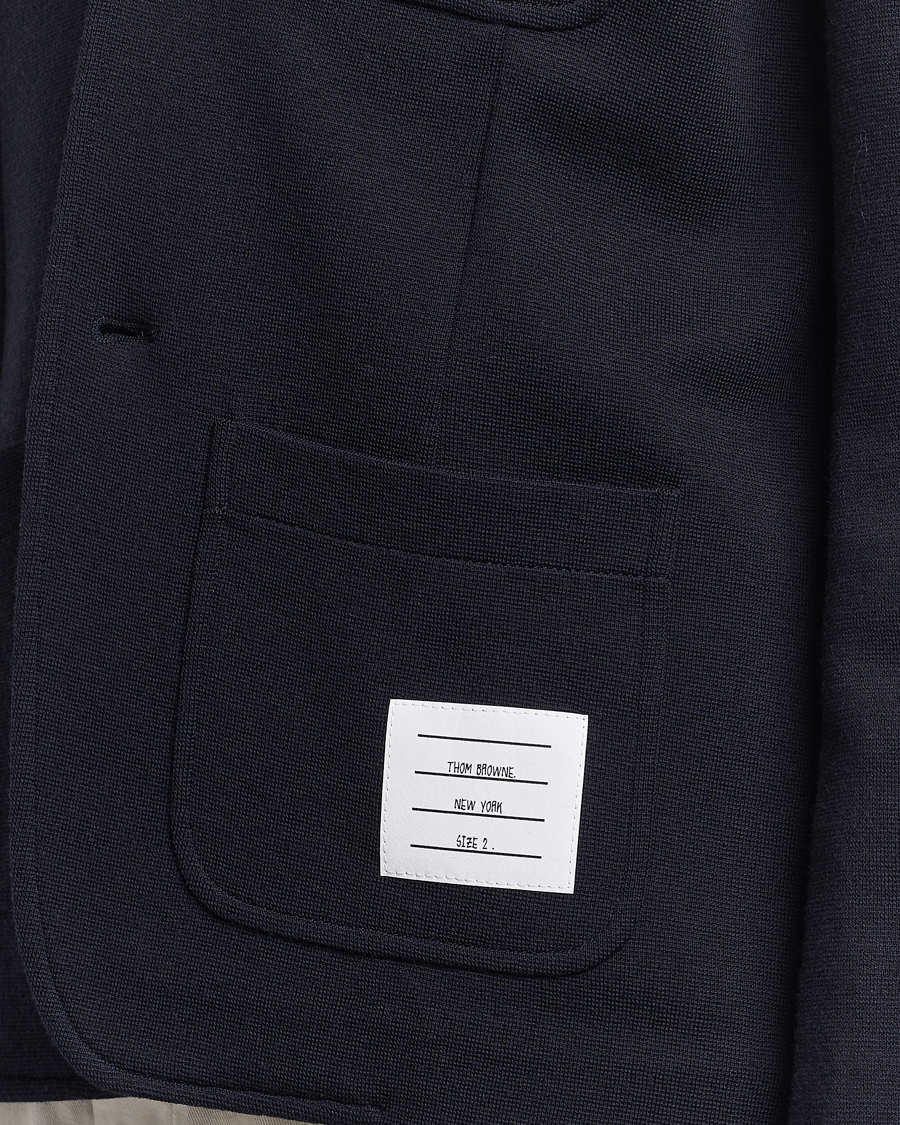 Herren | Sakkos | Thom Browne | Wool Sport Coat Navy