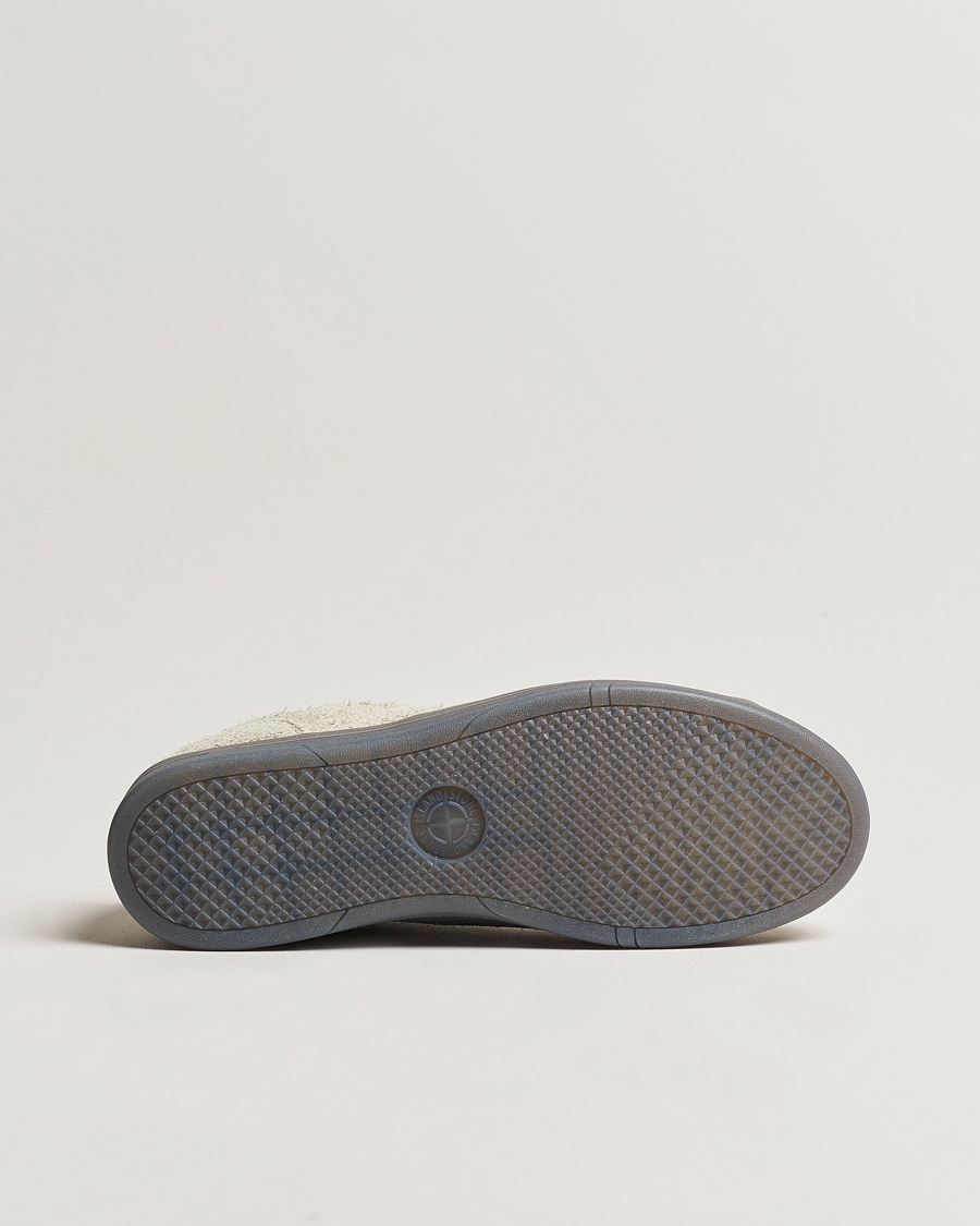 Herren | Stone Island S0101 Suede Sneakers Sage | Stone Island | S0101 Suede Sneakers Sage