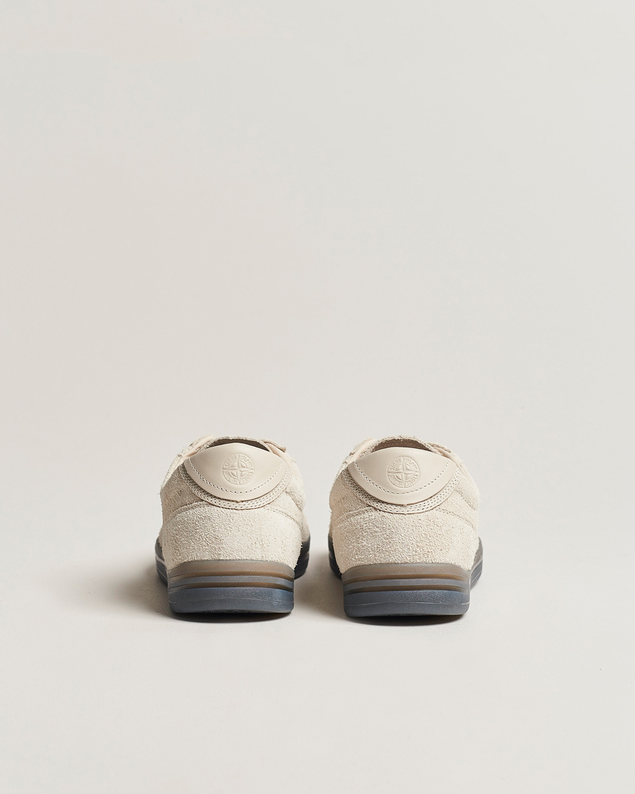 Herren | Stone Island S0101 Suede Sneakers Natural Beige | Stone Island | S0101 Suede Sneakers Natural Beige