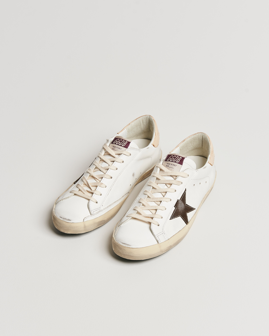 Herren | Golden Goose | Golden Goose | Deluxe Brand Super-Star Sneaker White/Brown