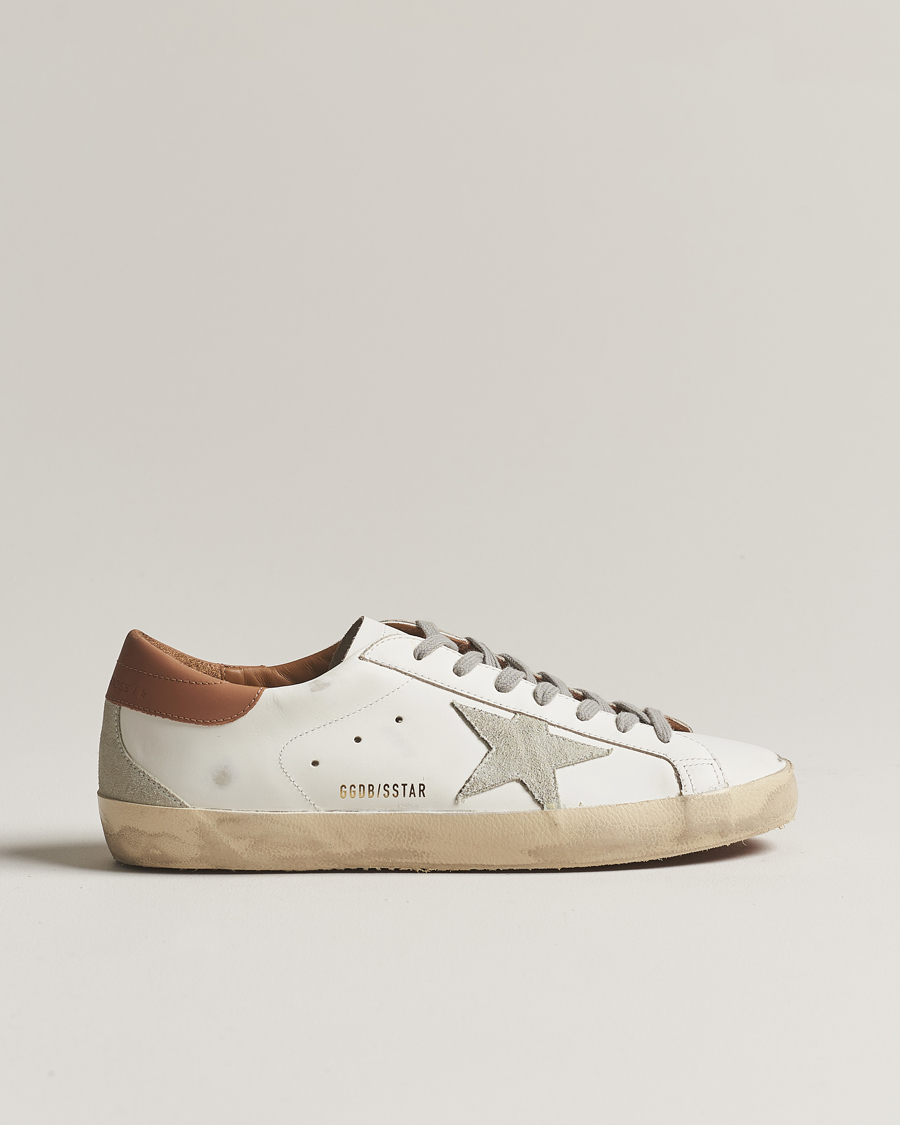 Herren | Sneaker | Golden Goose | Super-Star Sneakers White/Caramel