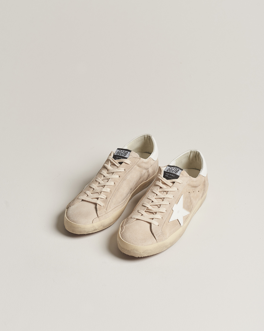 Herren | Golden Goose | Golden Goose | Deluxe Brand Super-Star Sneaker Beige/White