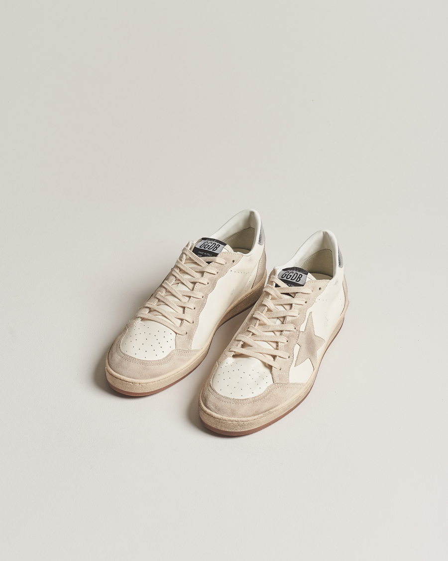 Herren | Golden Goose | Golden Goose | Deluxe Brand Ball Star Sneakers White/Beige