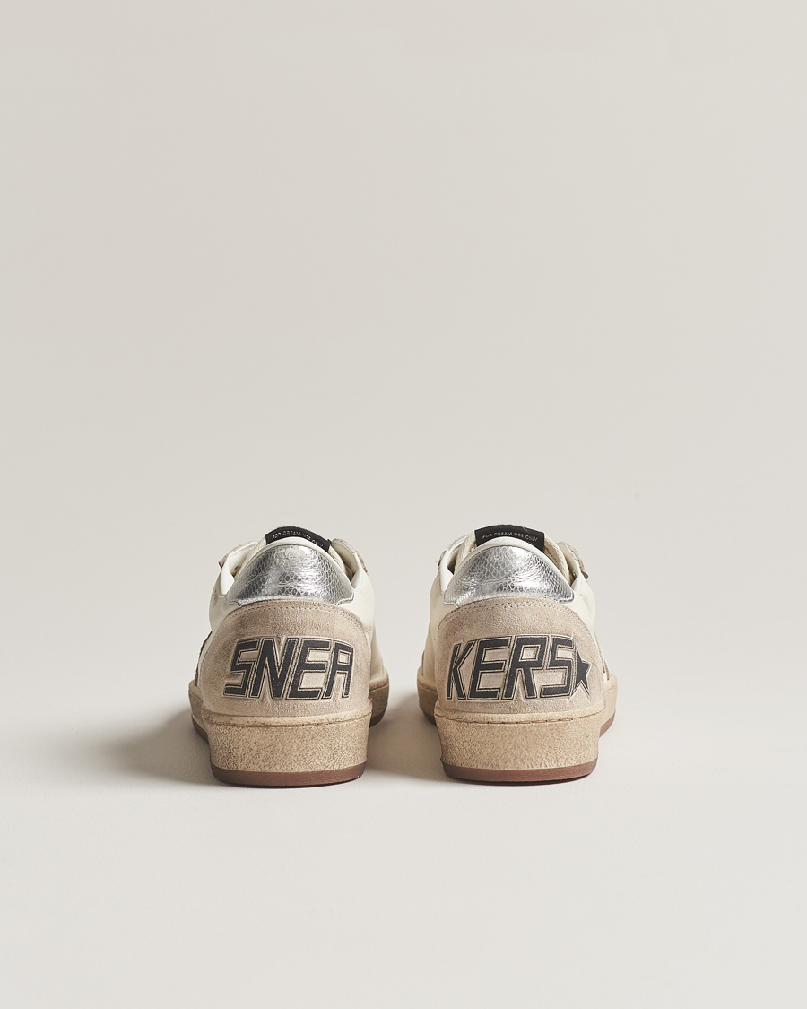Herren | Golden Goose Deluxe Brand Ball Star Sneakers White/Beige | Golden Goose | Deluxe Brand Ball Star Sneakers White/Beige