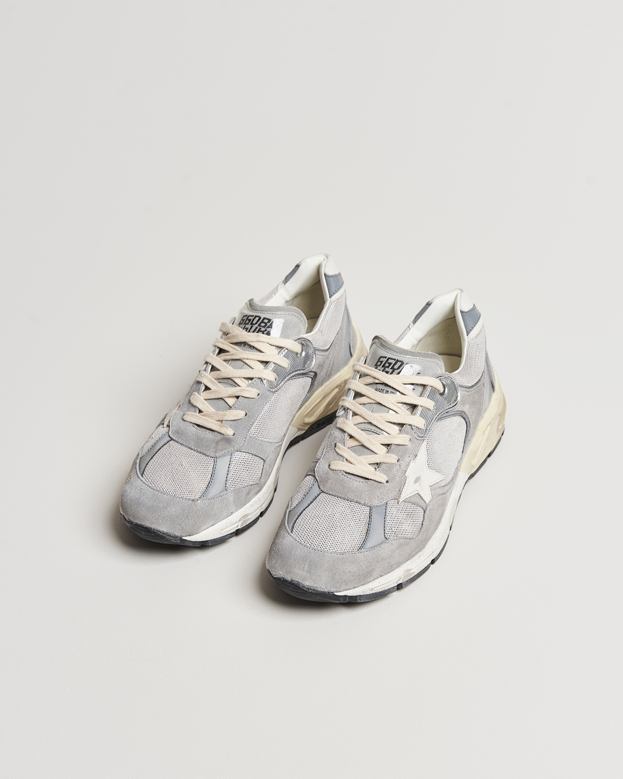 Herren | Golden Goose Deluxe Brand Running Dad Sneakers Grey Suede | Golden Goose | Deluxe Brand Running Dad Sneakers Grey Suede