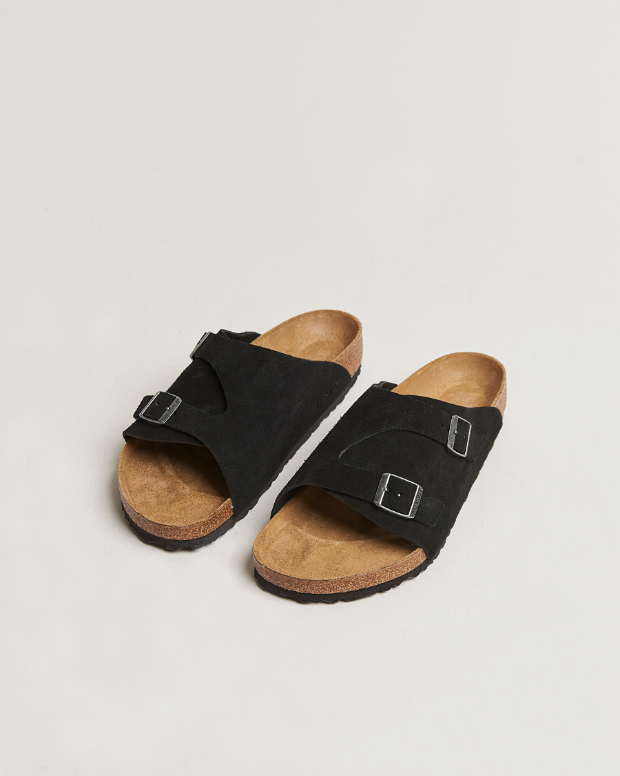 Herren | Hausschuhe & Pantoletten | BIRKENSTOCK | Zürich Black Suede