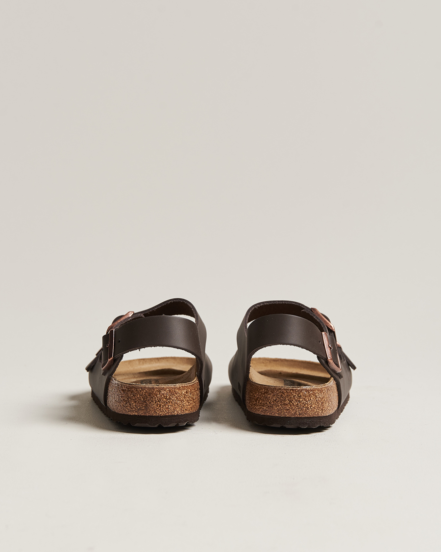 Herren | Sandalen & Pantoletten | BIRKENSTOCK | Milano Classic Footbed Dark Brown Leather