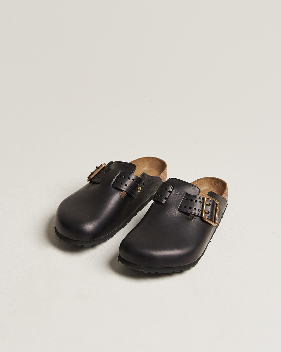 Herren | Sandalen & Pantoletten | BIRKENSTOCK | Boston Bold Black Leather