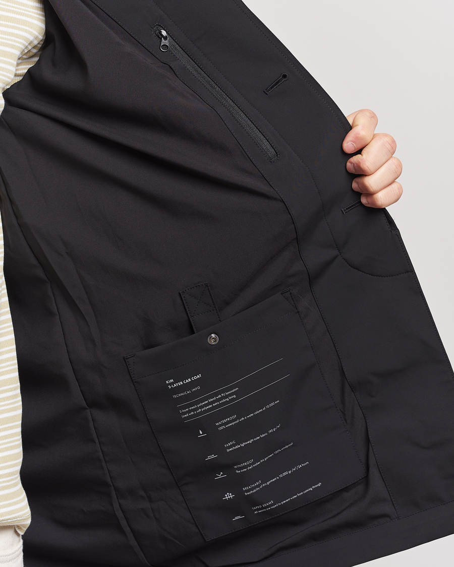 Herren | Jacken | NN07 | Kim Waterproof Car Coat Black