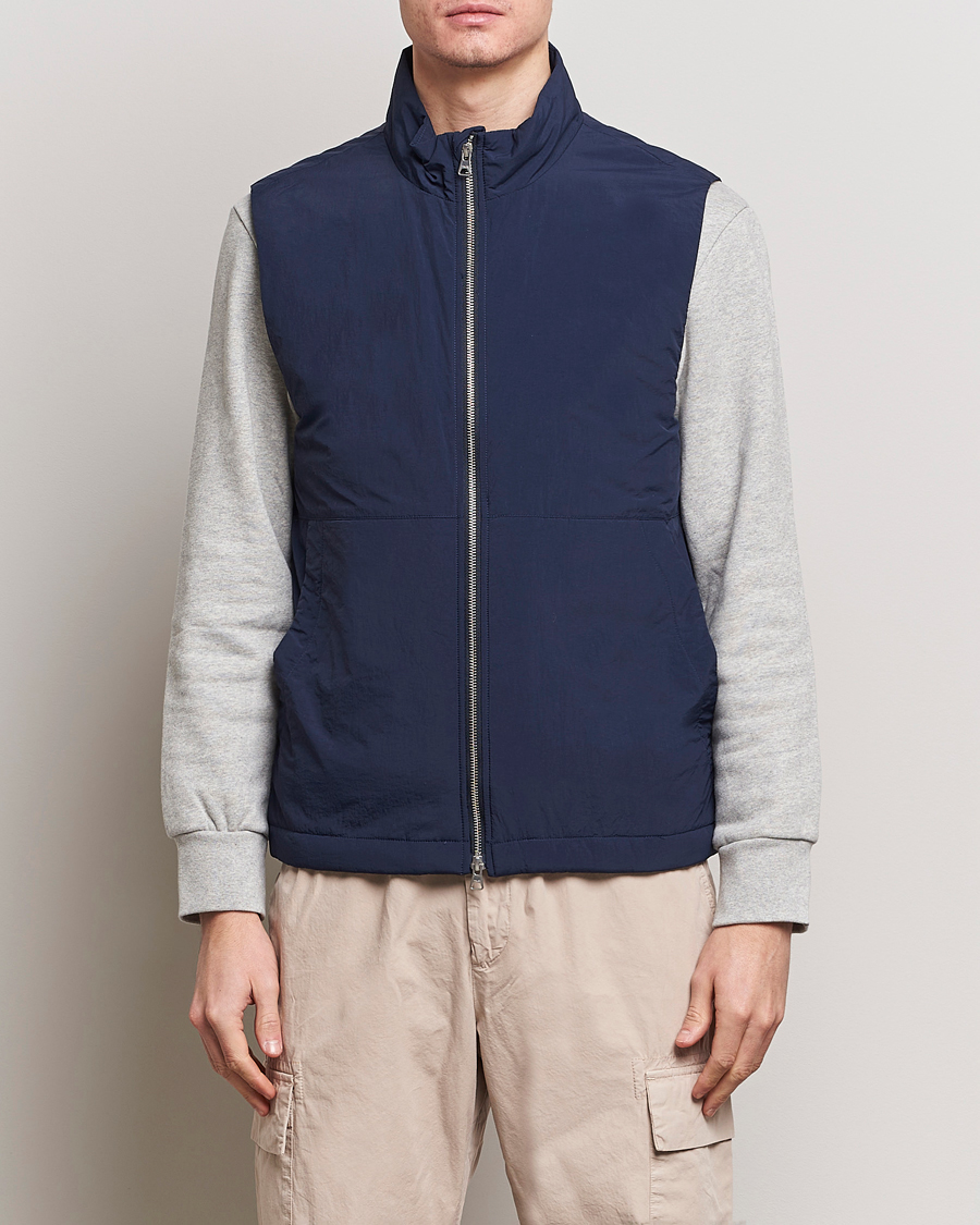 Herren | Jacken | NN07 | Zack Recycled Vest Navy Blue