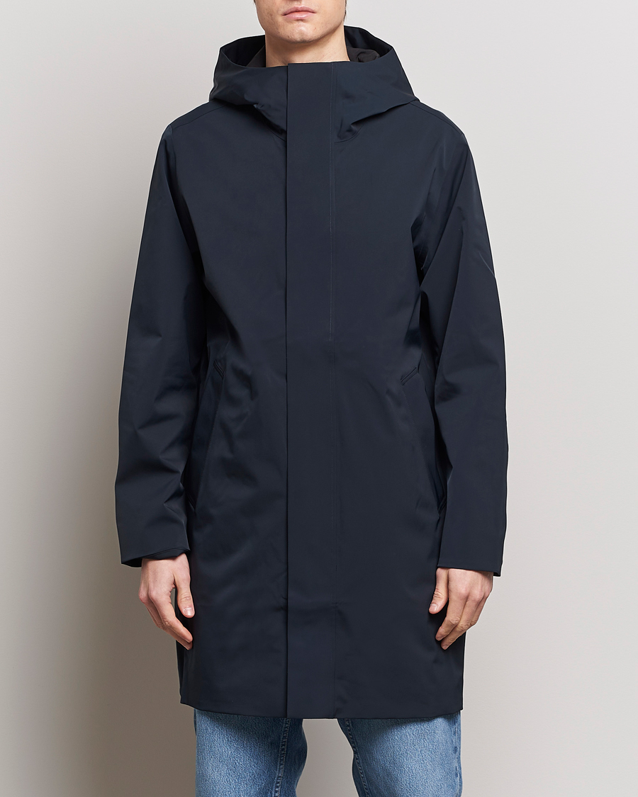 Herren | Treue-Rabatt für Stammkunden | NN07 | Knox Hooded Coat Navy Blue