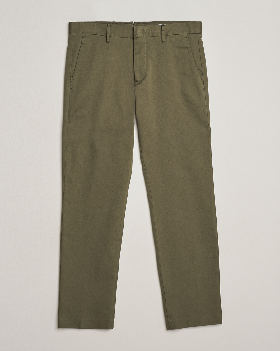 Herren | Hosen | NN07 | Theo Regular Fit Stretch Chinos Capers Green