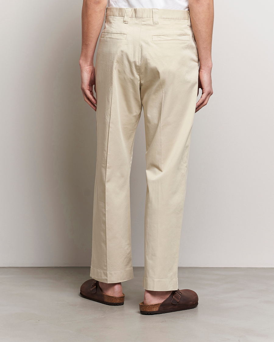 Herren | Hosen | NN07 | Tauber Pleated Trousers Ecru