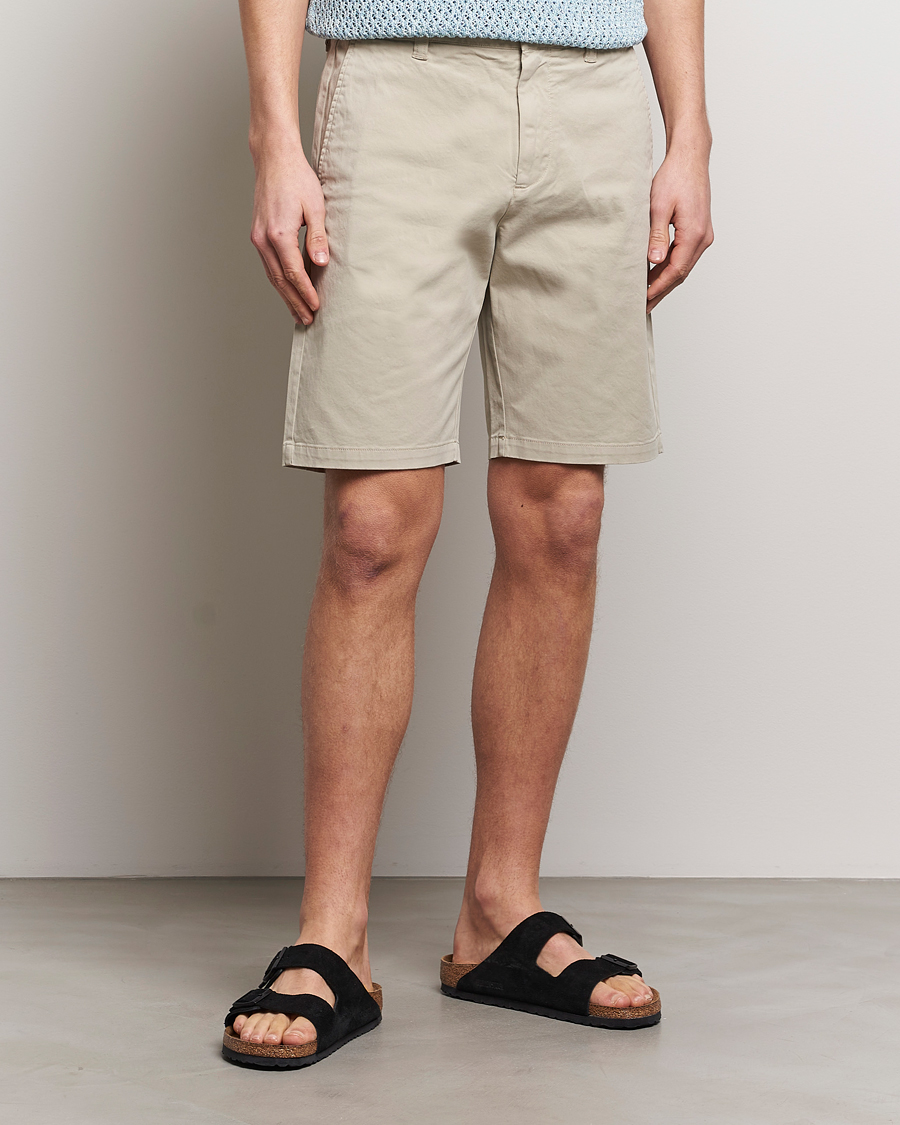 Herren | Chinoshorts | NN07 | Crown Shorts Fog