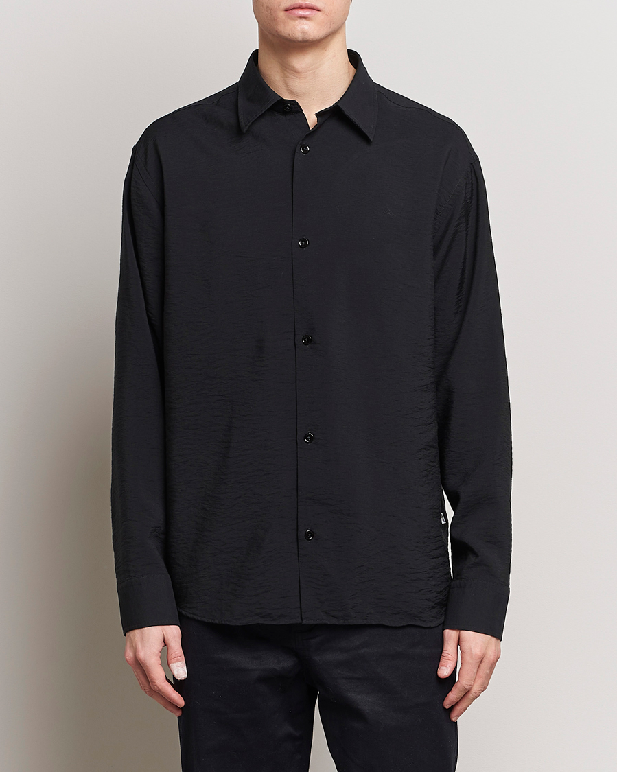 Herren | Freizeithemden | NN07 | Freddy Structured Shirt Black