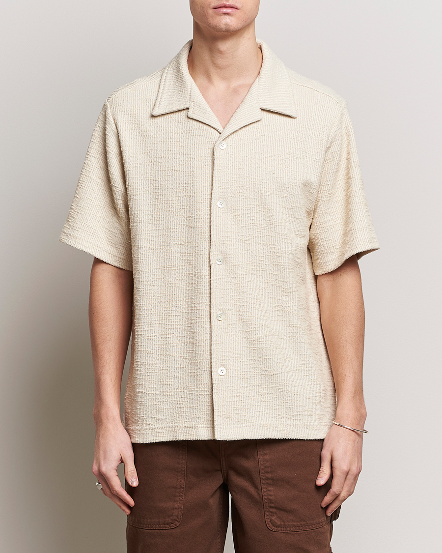 Herren | Freizeithemden | NN07 | Julio Short Sleeve Shirt Ecru