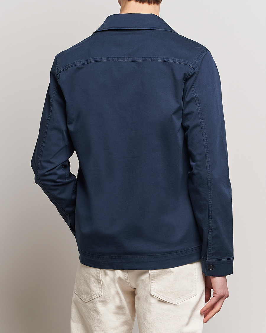Herren | Hemden | NN07 | Olav Overshirt Navy Blue