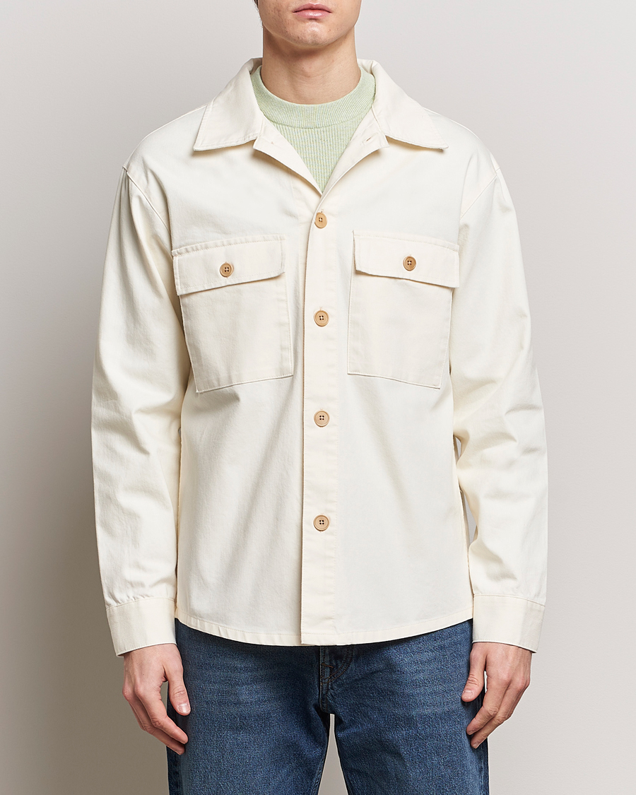 Herren | Zeitgemäße Jacken | NN07 | Roger Workwear Jacket Off White