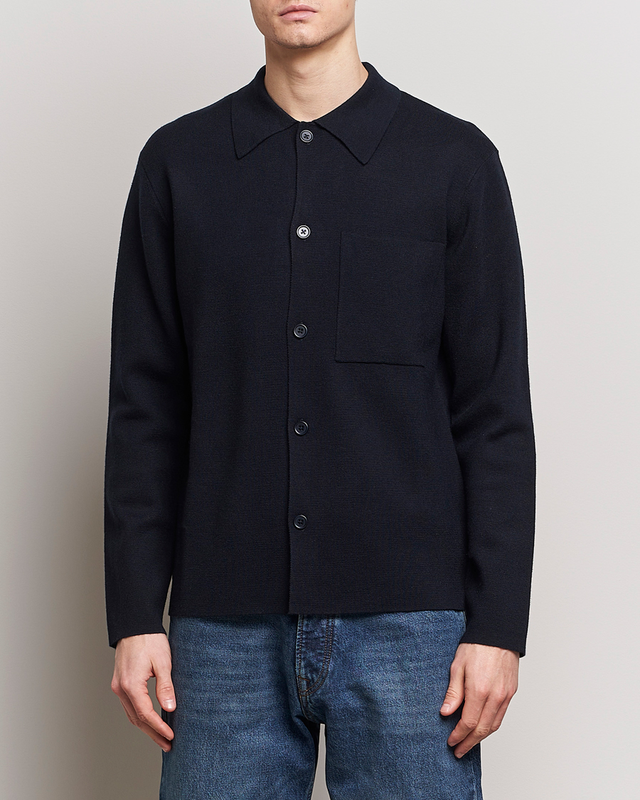 Herren | Strickjacke | NN07 | Jonas Cardigan Navy Blue