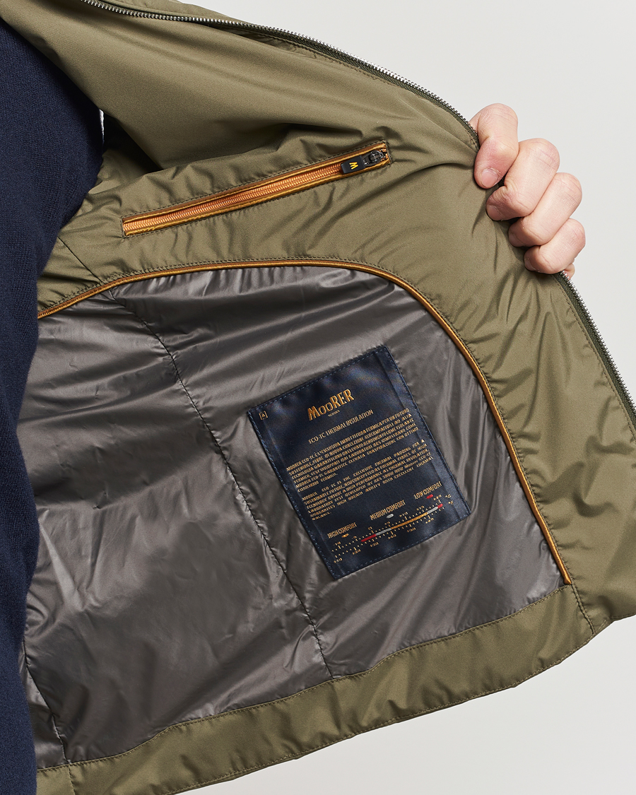 Herren | Jacken | MooRER | Senio Padded Vest Green