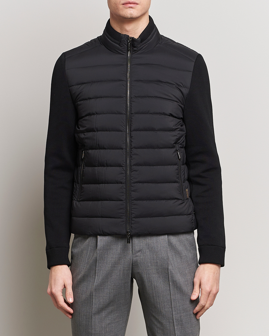 Herren | Daunenjacken | MooRER | Hybrid Padded Jacket Black