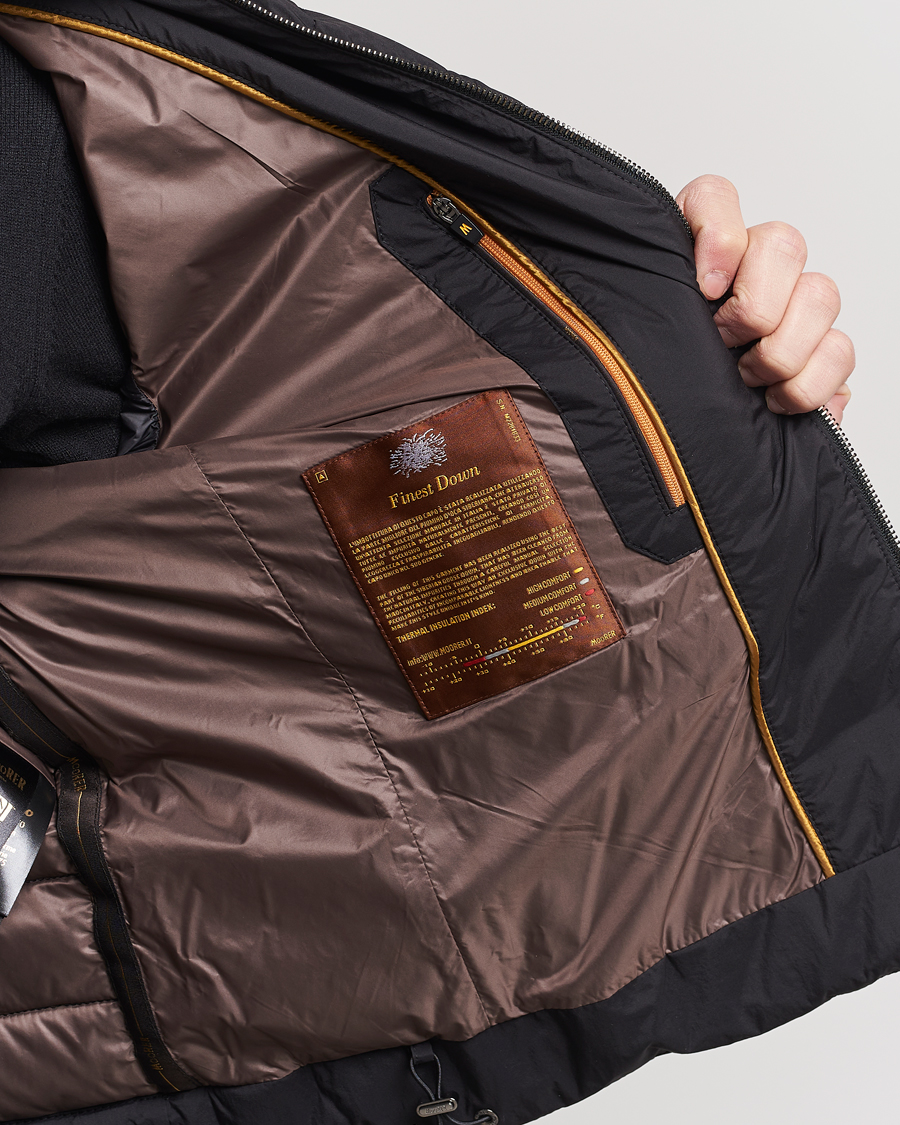 Herren | Jacken | MooRER | Hybrid Padded Jacket Black