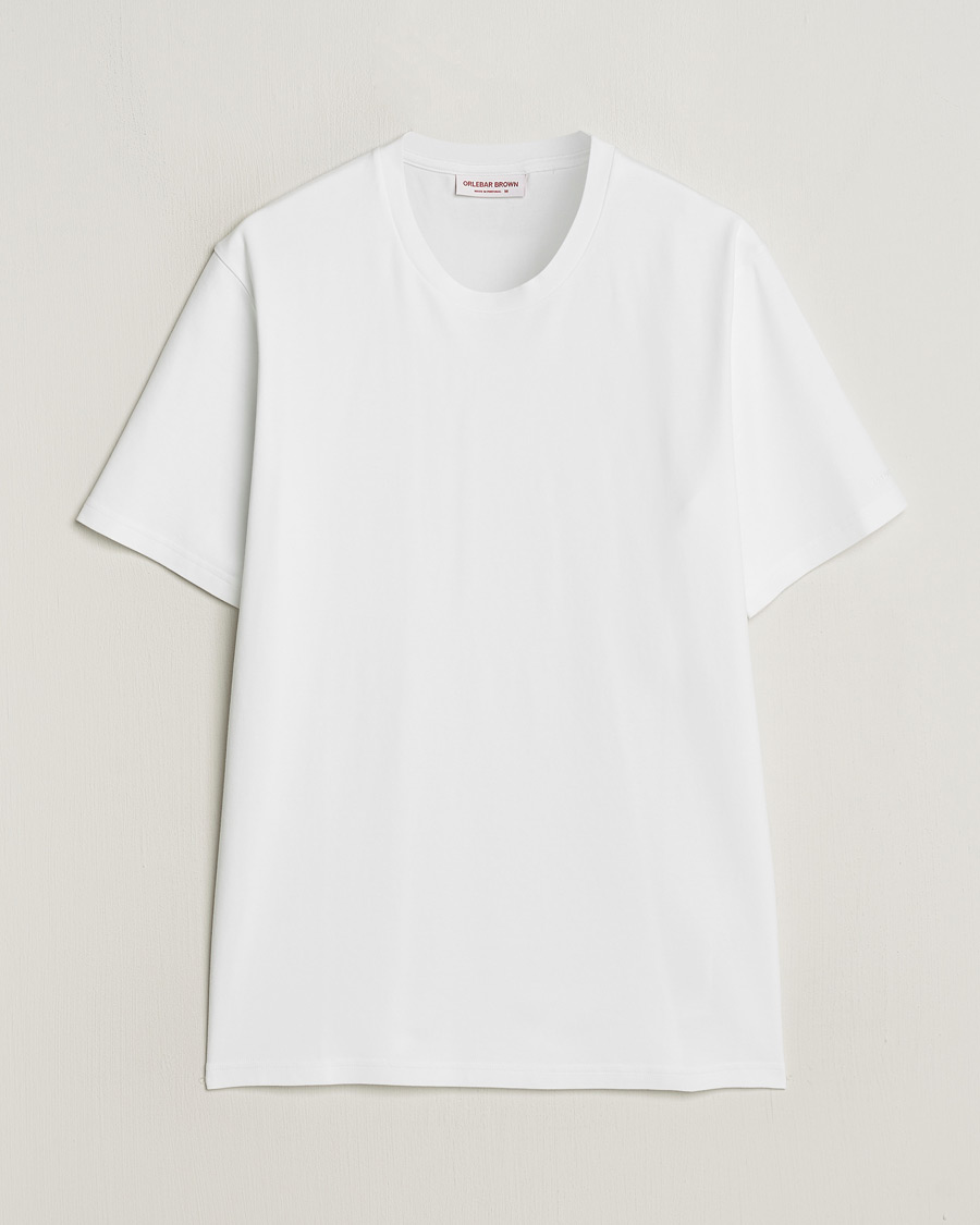 Herren | T-Shirts | Orlebar Brown | Deckard Heavy T-Shirt White