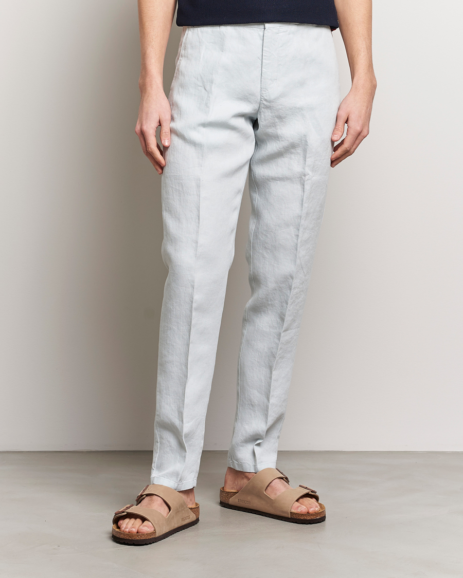 Herren | Orlebar Brown | Orlebar Brown | Griffon Linen Trousers White Jade