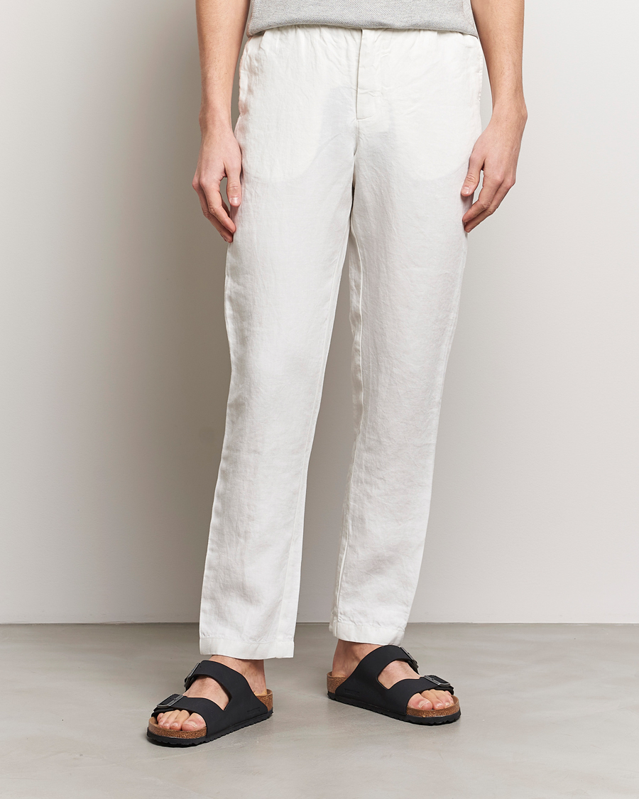 Herren | Hosen | Orlebar Brown | Cornell Linen Trousers Sandbar