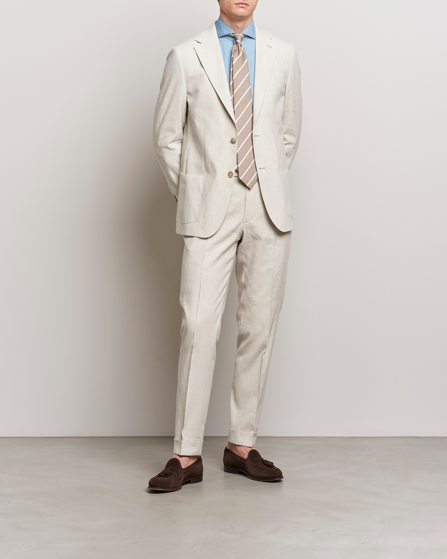 Herren | Sakkos | Morris Heritage | Summer Linen Blazer Beige