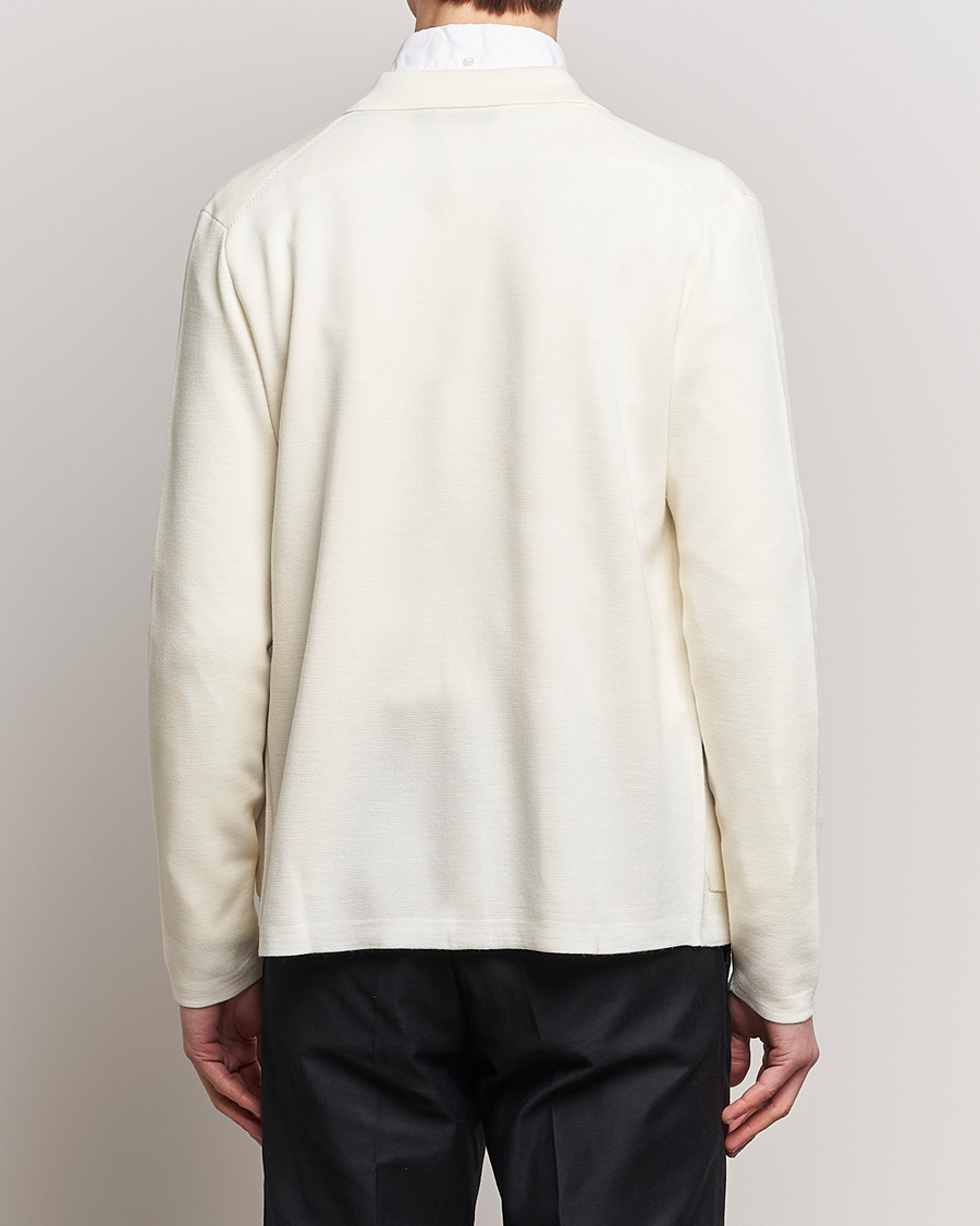 Herren | Pullover | Morris Heritage | Craig Merino Dress Cardigan White