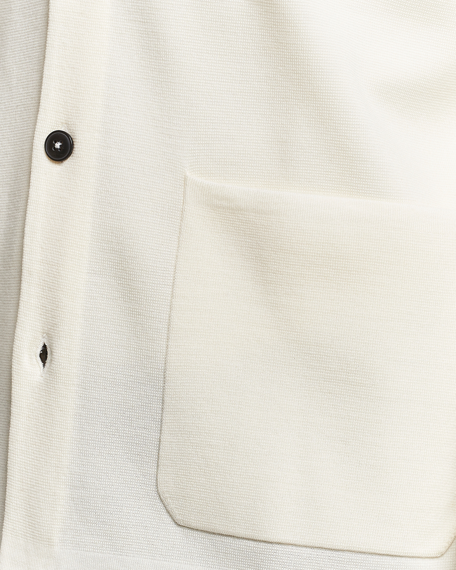 Herren | Pullover | Morris Heritage | Craig Merino Dress Cardigan White