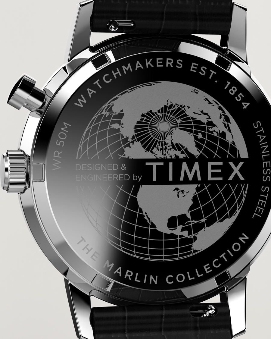 Herren | Timex Marlin Moon Phase Quartz 40mm Blue Dial | Timex | Marlin Moon Phase Quartz 40mm Blue Dial