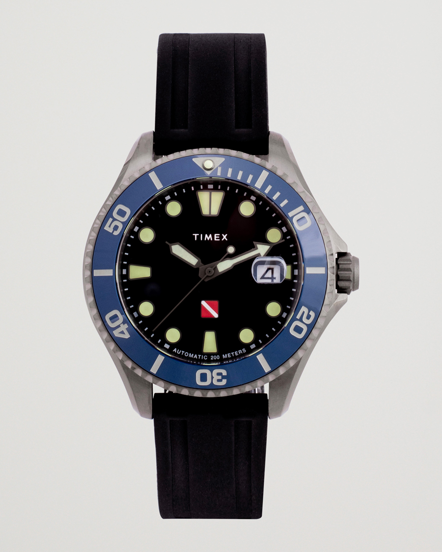 Herren | Timex Deep Water Tiburón Automatic 44mm Black Dial | Timex | Deep Water Tiburón Automatic 44mm Black Dial