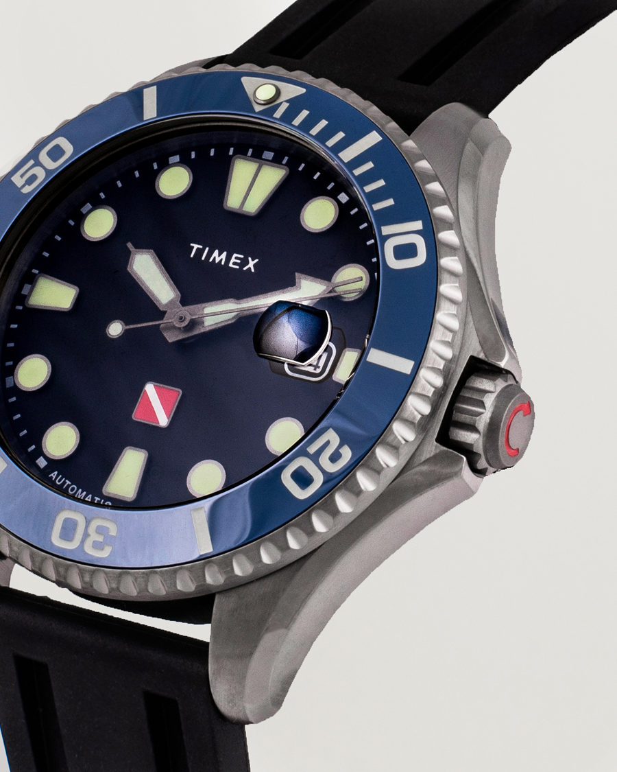 Herren | Timex Deep Water Tiburón Automatic 44mm Black Dial | Timex | Deep Water Tiburón Automatic 44mm Black Dial