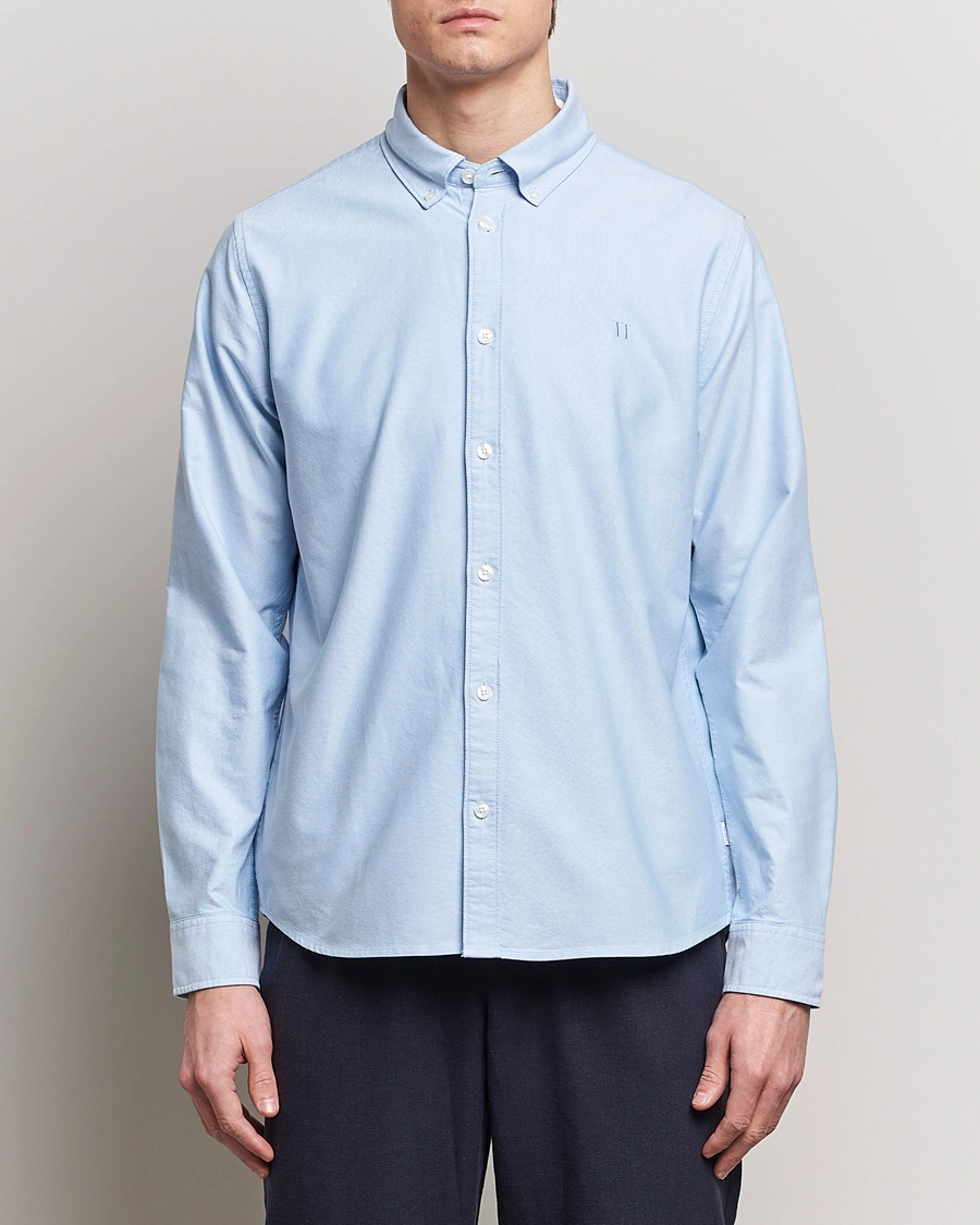 Herren |  | LES DEUX | Kristian Oxford Shirt Light Blue