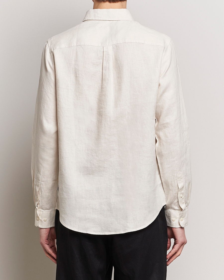 Herren | Hemden | LES DEUX | Kristian Linen Button Down Shirt Ivory