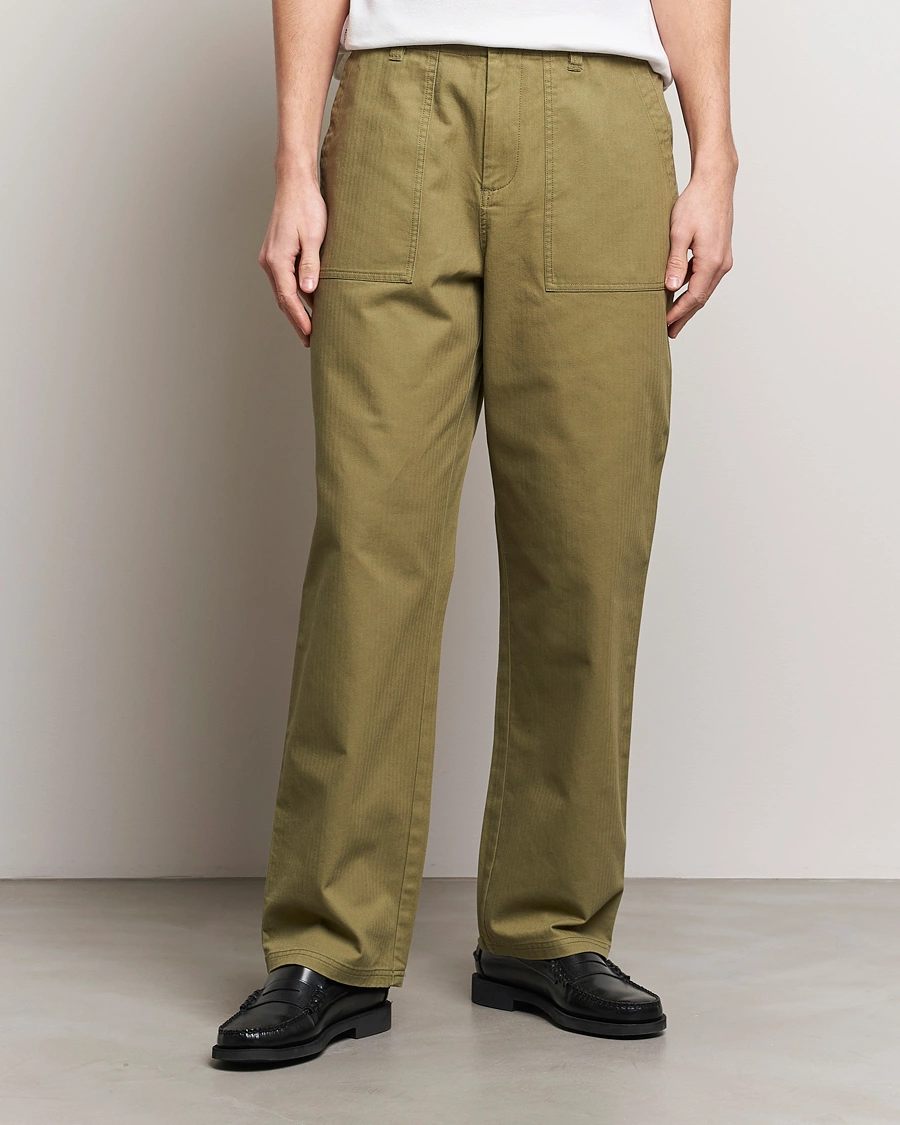 Herren | Kleidung | LES DEUX | Lester Fatigue Pants Surplus Green