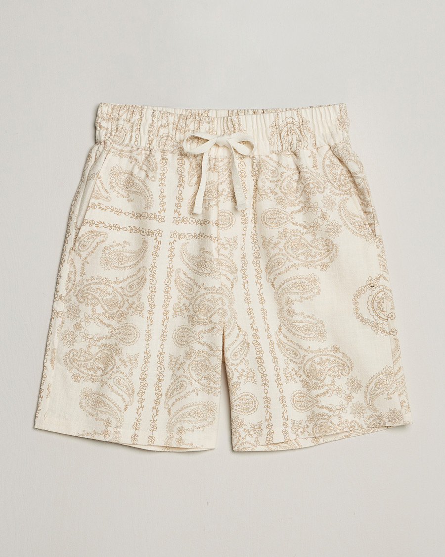 Herren | Shorts | LES DEUX | Lesley Paisley Shorts Light Ivory