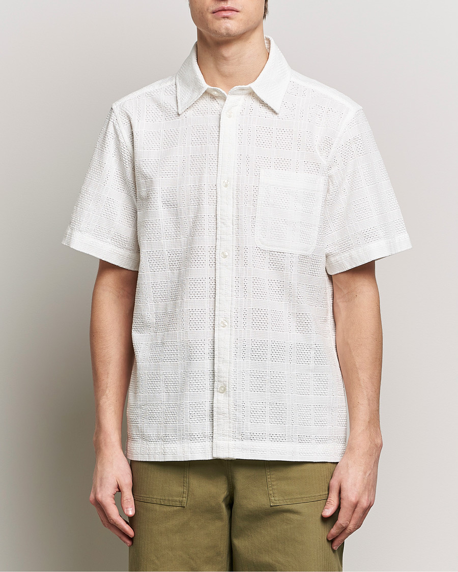 Herren |  | LES DEUX | Charlie Short Sleeve Shirt Light Ivory