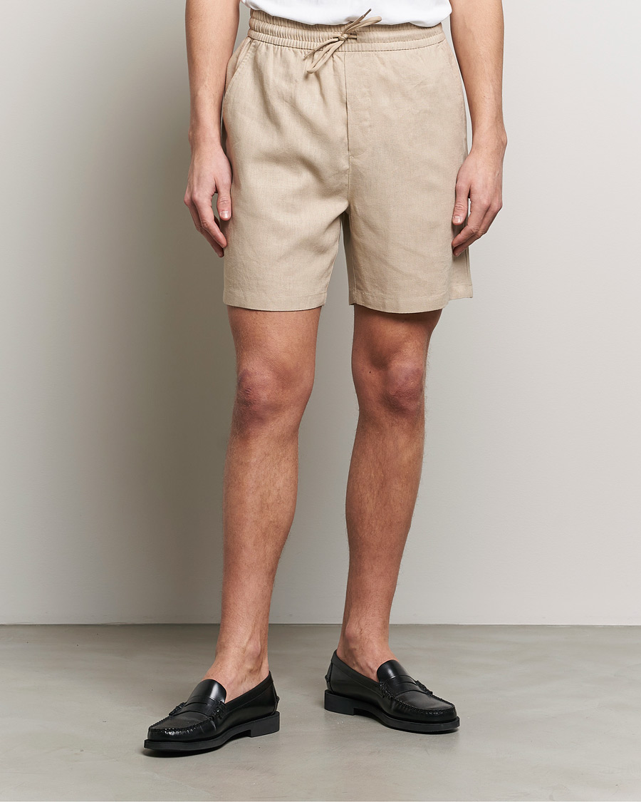 Herren |  | LES DEUX | Otto Linen Shorts Light Desert Sand