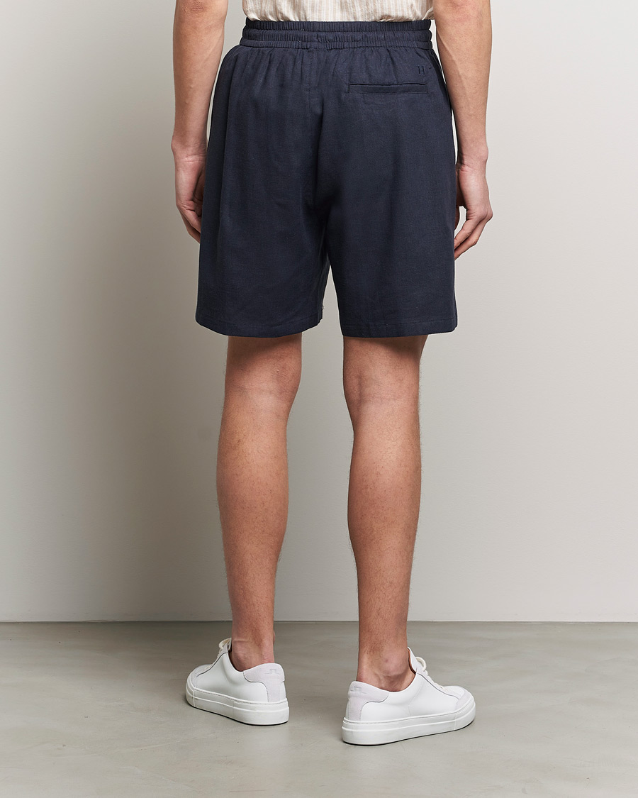 Herren | Shorts | LES DEUX | Otto Linen Shorts Dark Navy
