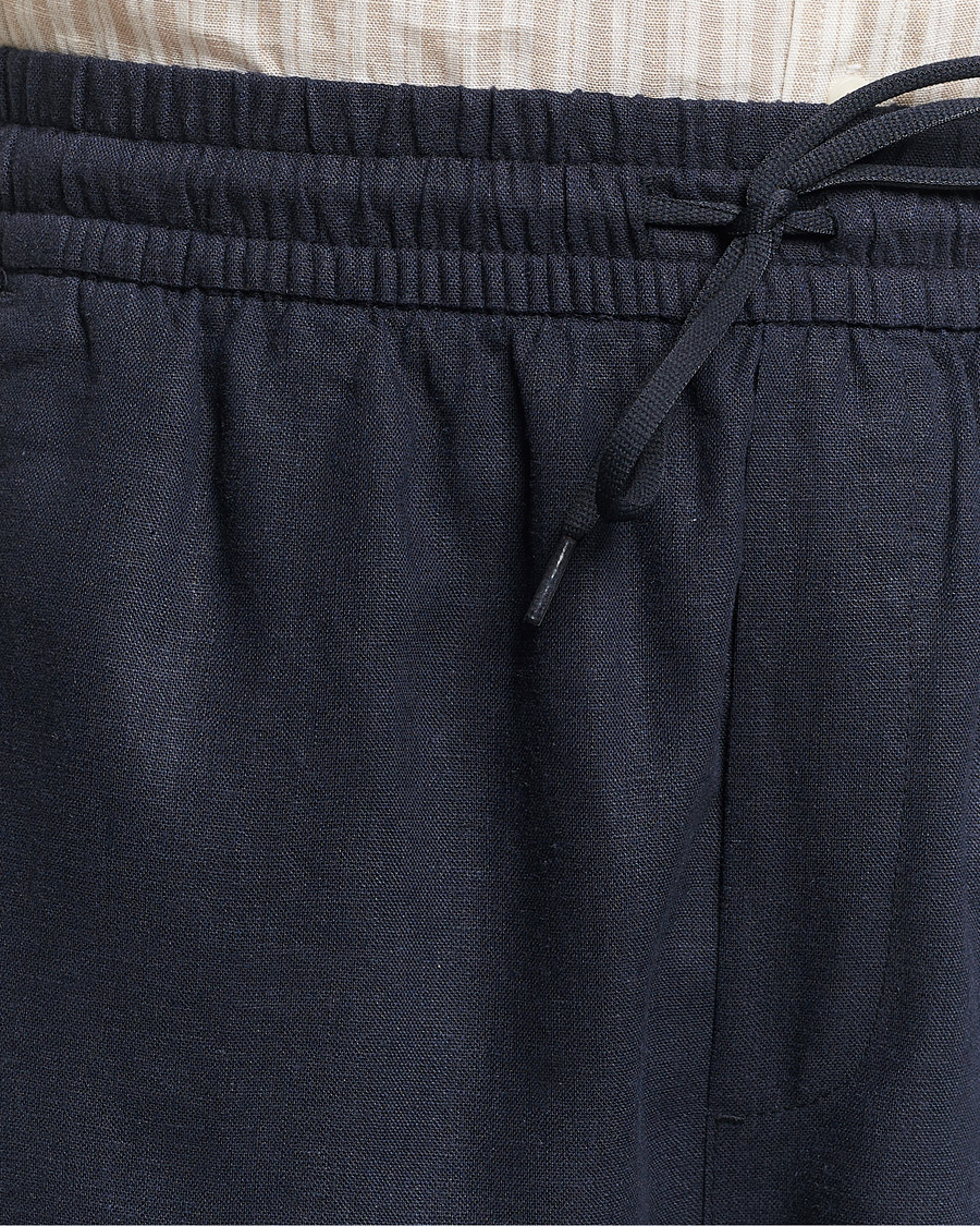 Herren | Shorts | LES DEUX | Otto Linen Shorts Dark Navy