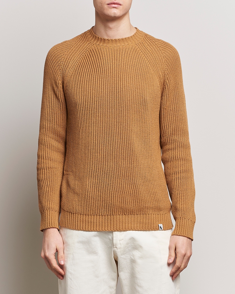 Herren | Pullover | Peregrine | Harry Organic Cotton Sweater Amber